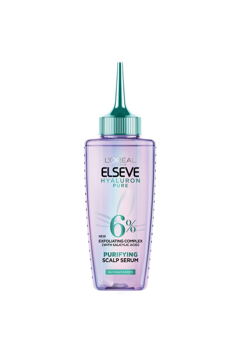 L'Oreal Paris Ser purificator Elseve Hyaluron Pure pentru scalp si radacini grase 102 ml - Pled.ro