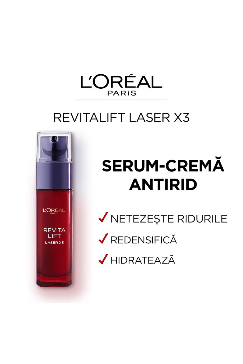 L'Oreal Paris Serum - Crema Revitalift Laser Renew anti-imbatranire 30 ml - Pled.ro