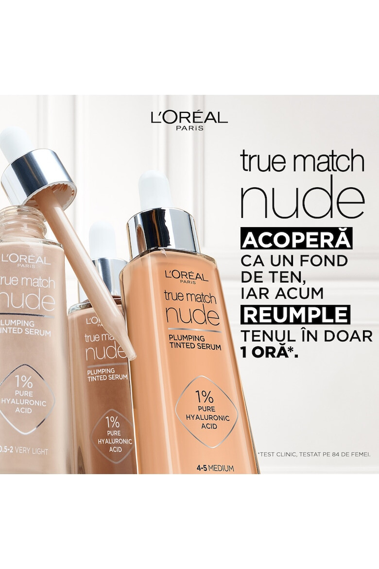 L'Oreal Paris Serum redensificator infuzat cu pigmenti True Match Nude 30 ml - Pled.ro