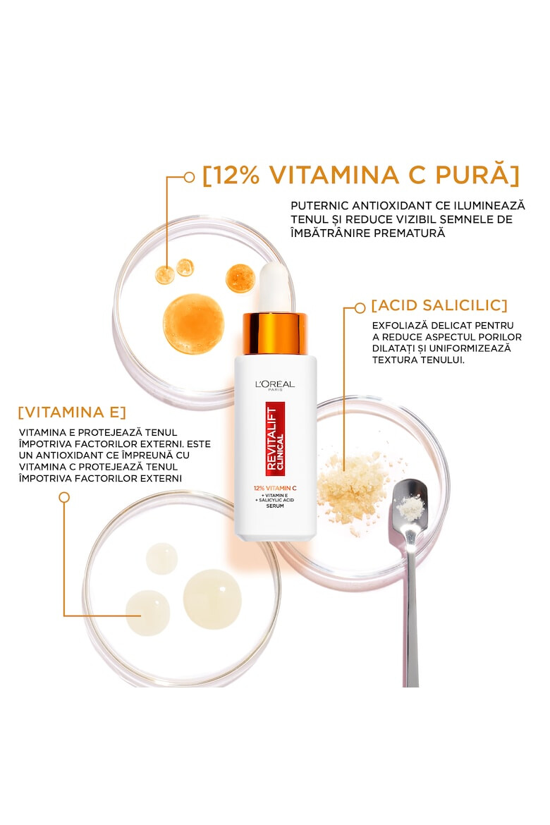 L'Oreal Paris Serum cu efect de luminozitate Revitalift Clinical - Pled.ro