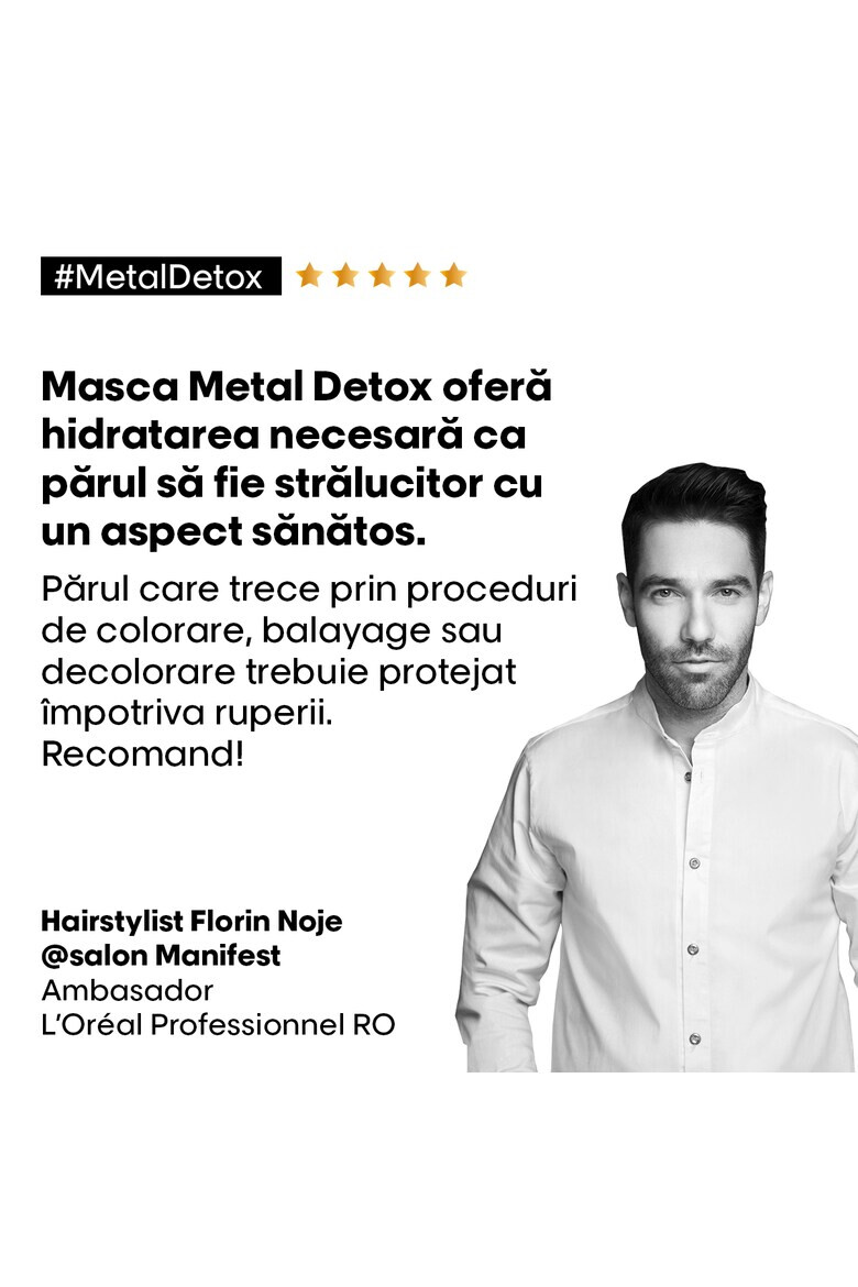 L'Oreal Professionnel Masca de par L'Oréal Professionnel Serie Expert Metal Detox 250 ml - Pled.ro