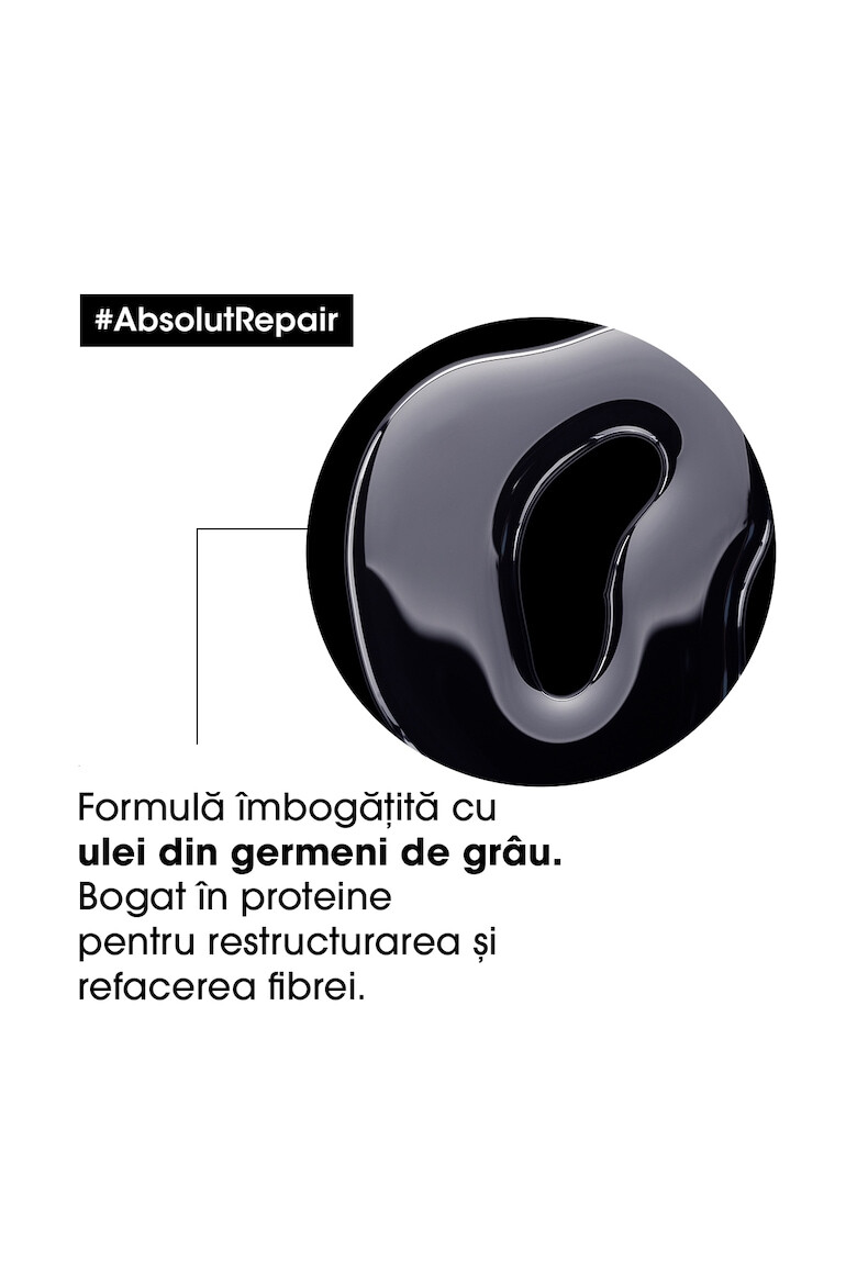 L'Oreal Professionnel Ulei de par L’Oreal Professionnel Serie Expert Absolut Repair multi-beneficii fara clatire pentru par uscat si deteriorat cu ulei de germeni de grau & proteine pentru restructurarea si refacerea fibrei 90ml - Pled.ro