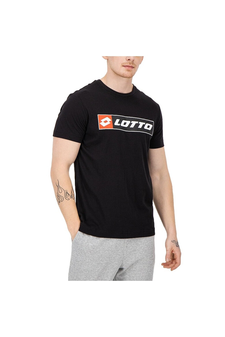 Lotto Tricou Logo 213456-1CL Barbati Negru - Pled.ro