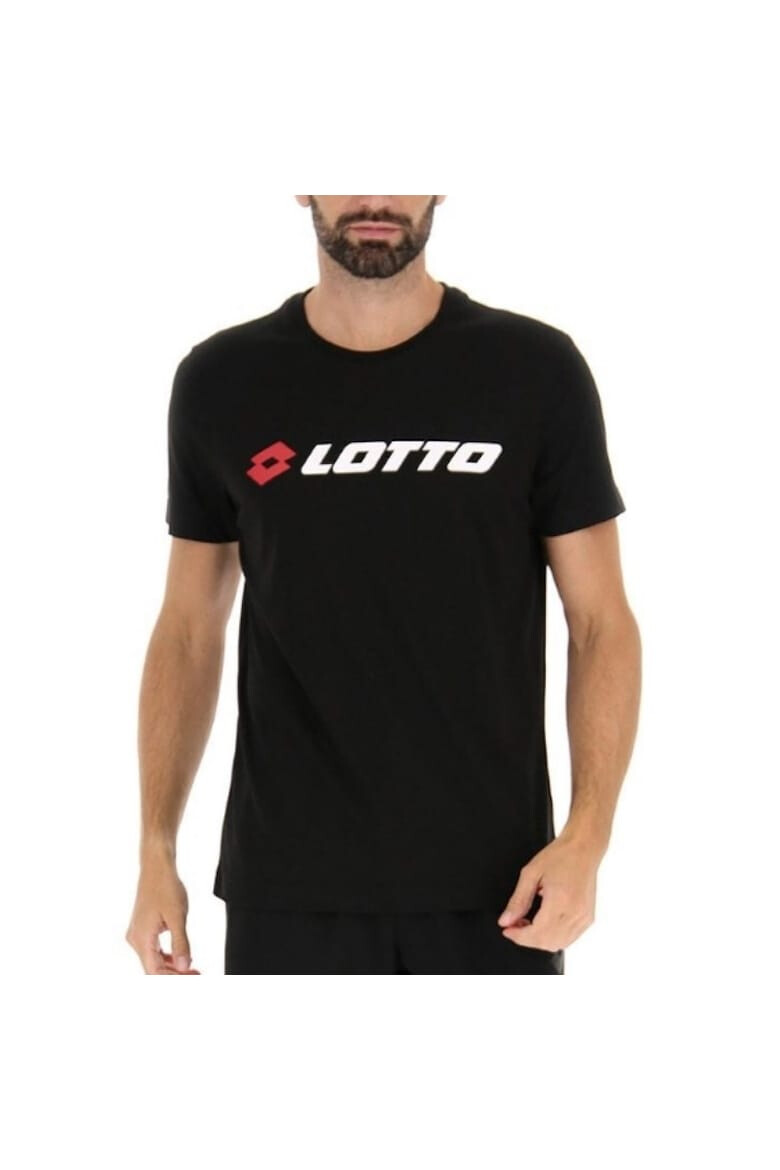 Lotto Tricou Logo II 218914-1CL Barbati Negru - Pled.ro