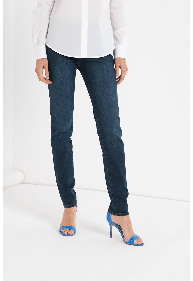 Love Moschino Blugi skinny cu aspect decolorat - Pled.ro