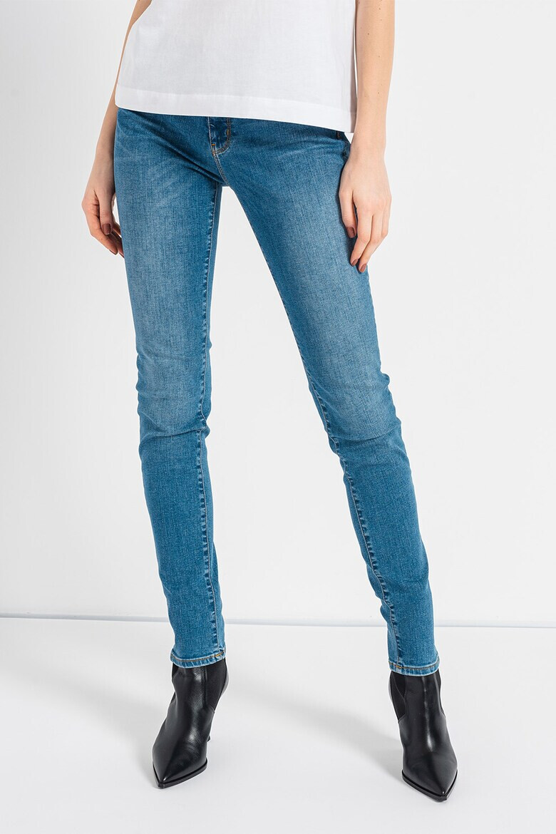 Love Moschino Blugi skinny cu talie joasa - Pled.ro