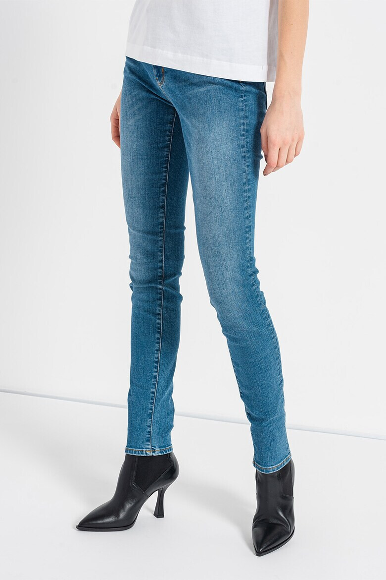 Love Moschino Blugi skinny cu talie joasa - Pled.ro