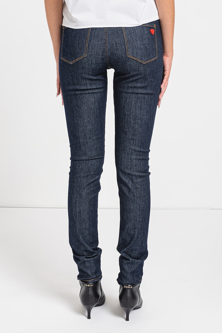 Love Moschino Blugi skinny cu talie joasa - Pled.ro