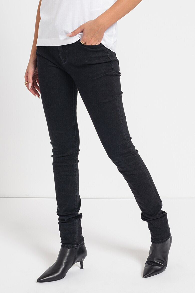 Love Moschino Blugi skinny cu talie joasa - Pled.ro