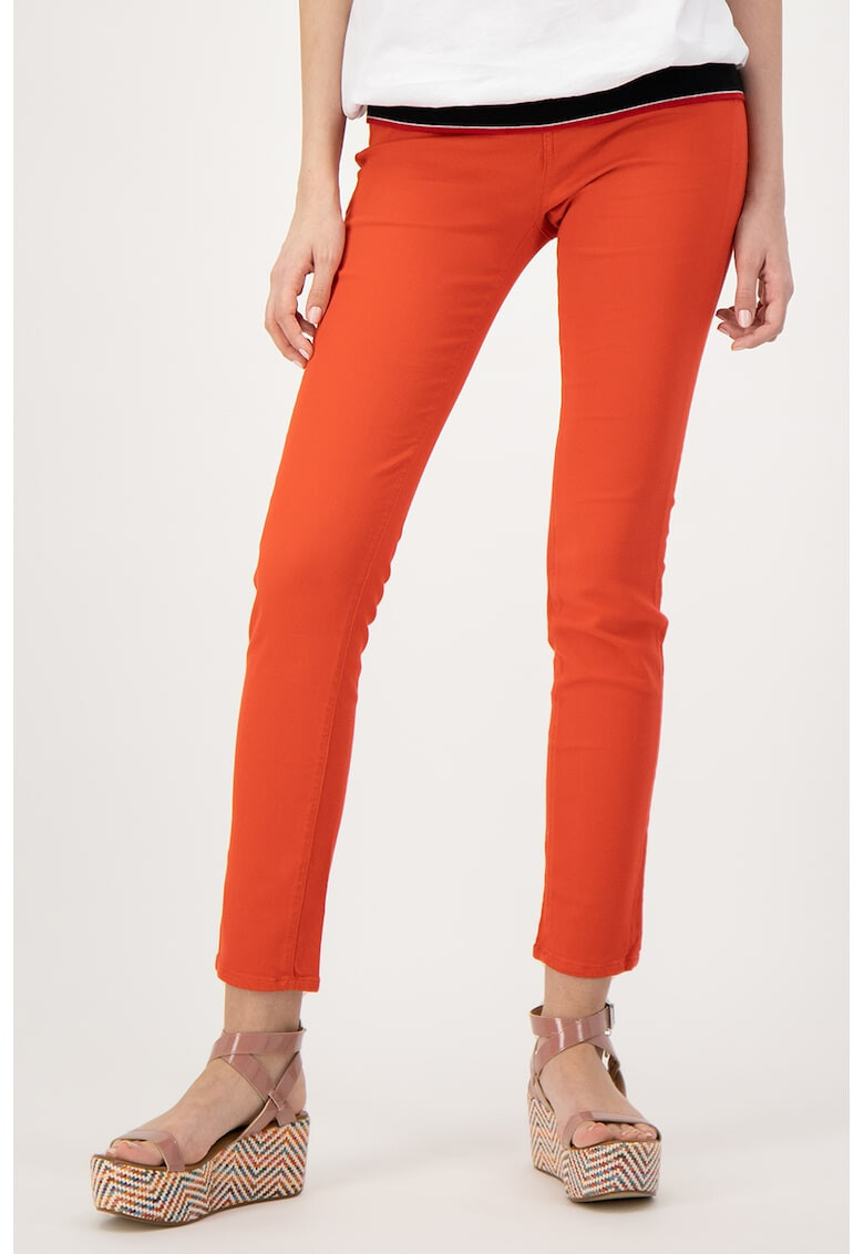 Love Moschino Blugi slim fit cu buzunare in forma de inima - Pled.ro