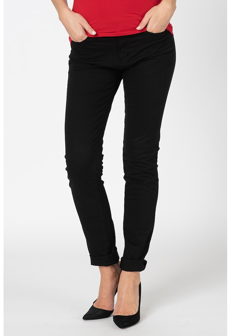 Love Moschino Blugi slim fit cu detaliu logo - Pled.ro