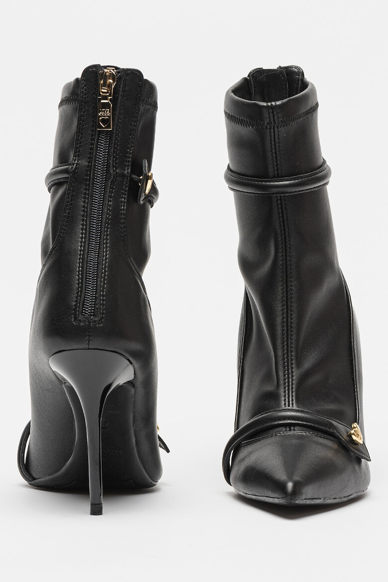 Love Moschino Botine de piele ecologica - Pled.ro