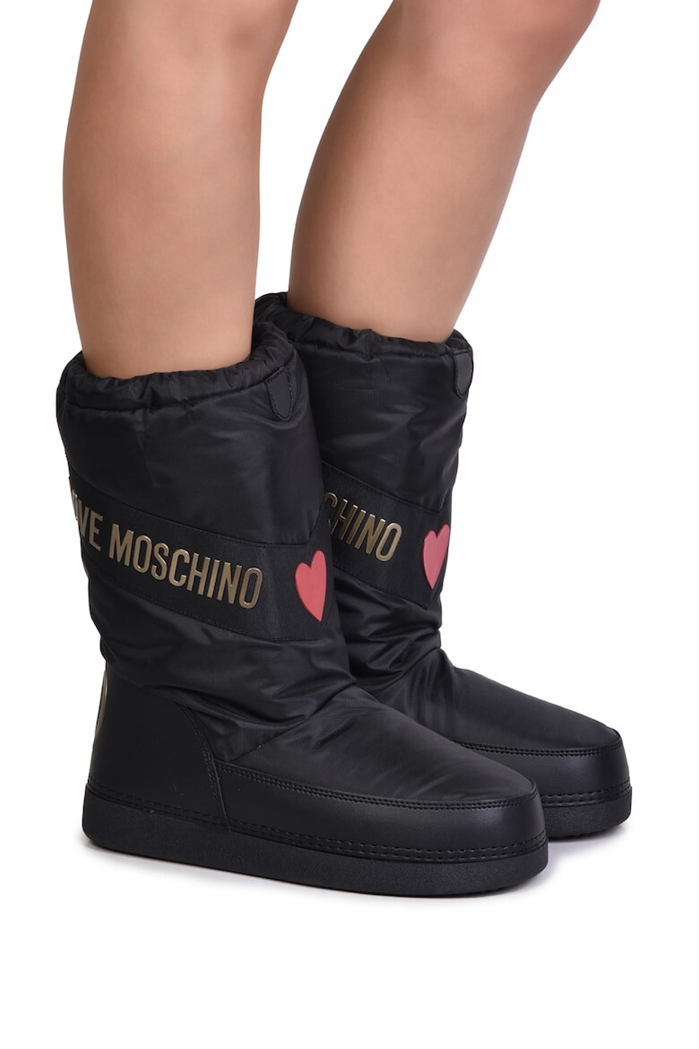 Love Moschino Cizme de iarna mid-calf fara inchidere - Pled.ro