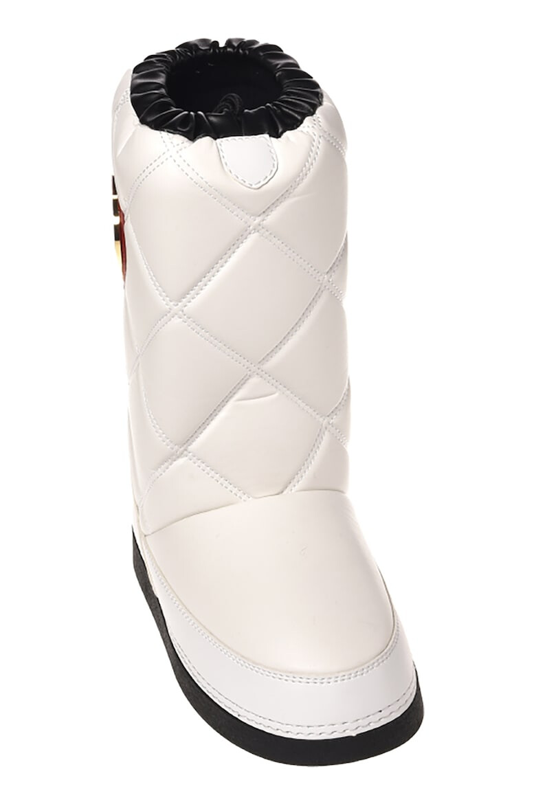 Love Moschino Cizme mid-calf de piele ecologica fara inchidere - Pled.ro