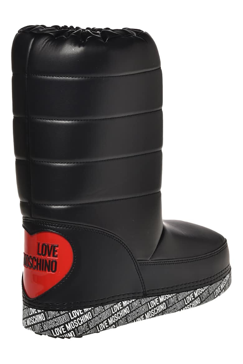 Love Moschino Cizme mid-calf de piele ecologica fara inchidere - Pled.ro