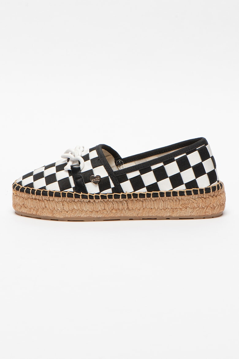 Love Moschino Espadrile cu detaliu lant - Pled.ro