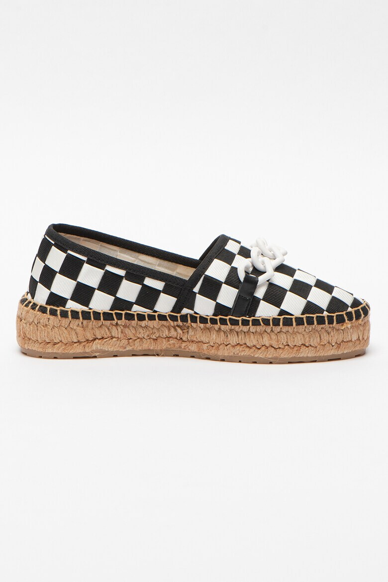 Love Moschino Espadrile cu detaliu lant - Pled.ro