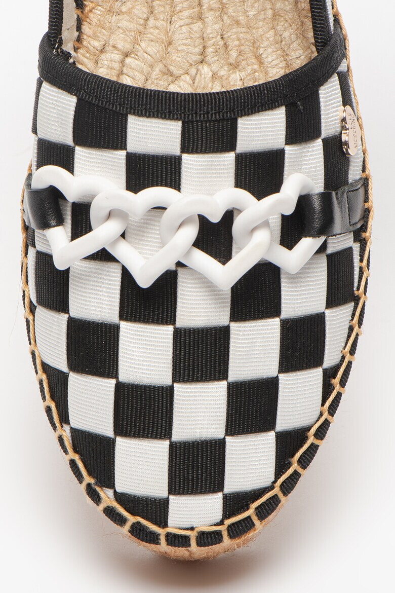 Love Moschino Espadrile cu detaliu lant - Pled.ro