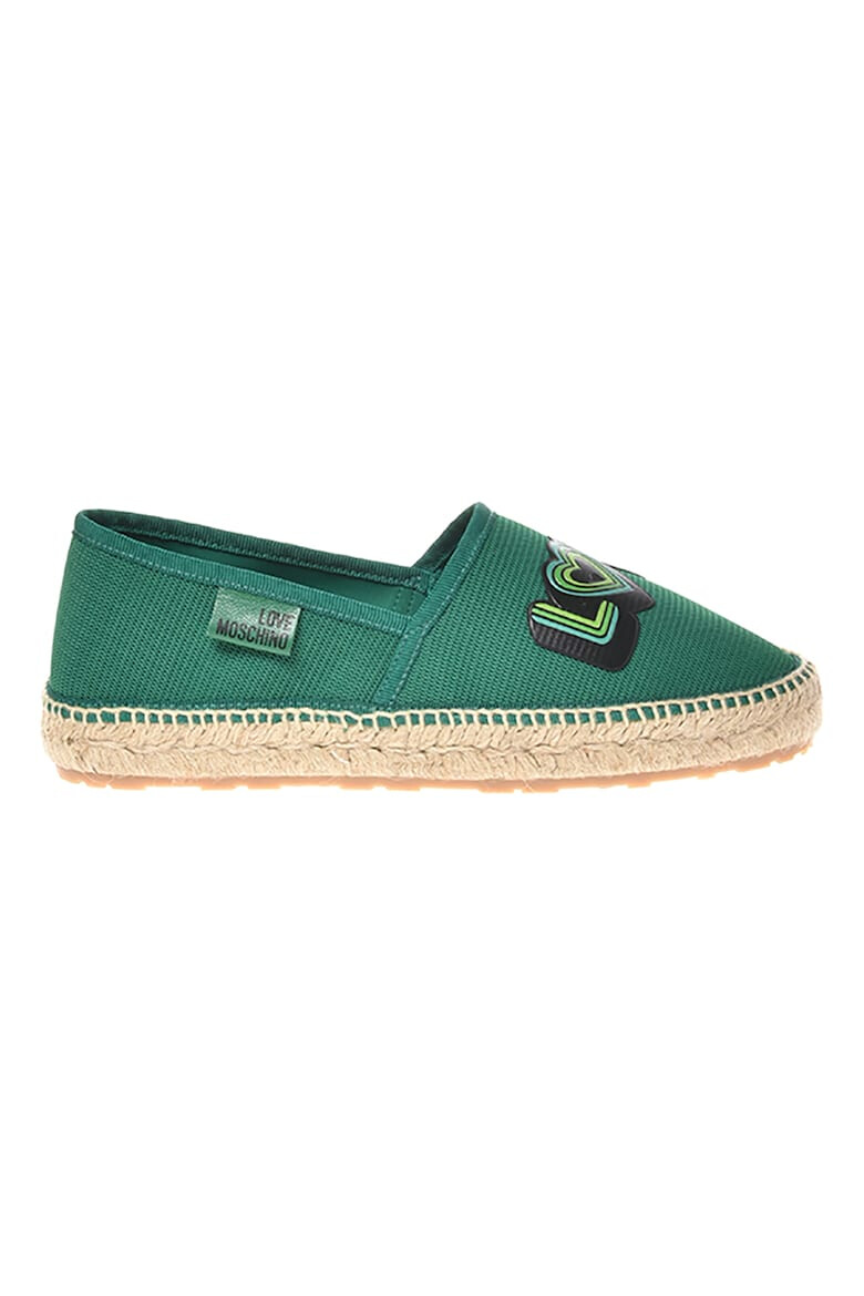 Love Moschino Espadrile cu imprimeu grafic - Pled.ro