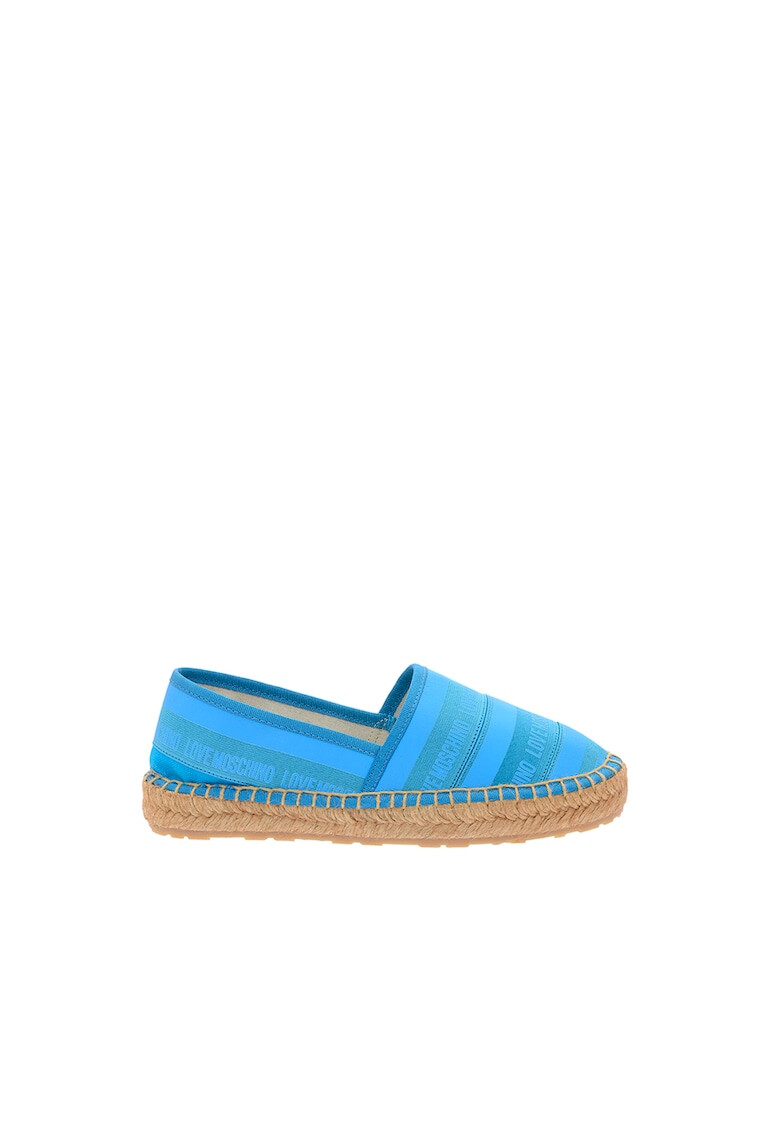 Love Moschino Espadrile cu imprimeu logo - Pled.ro