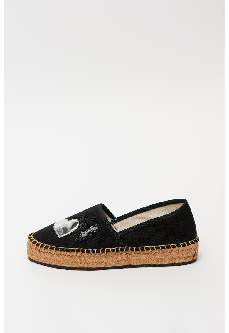 Love Moschino Espadrile cu varf rotund - Pled.ro