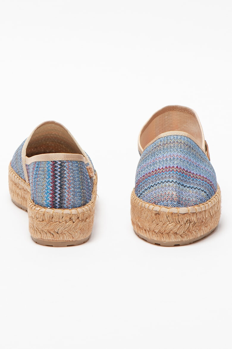 Love Moschino Espadrile din material textil cu aspect tesut - Pled.ro