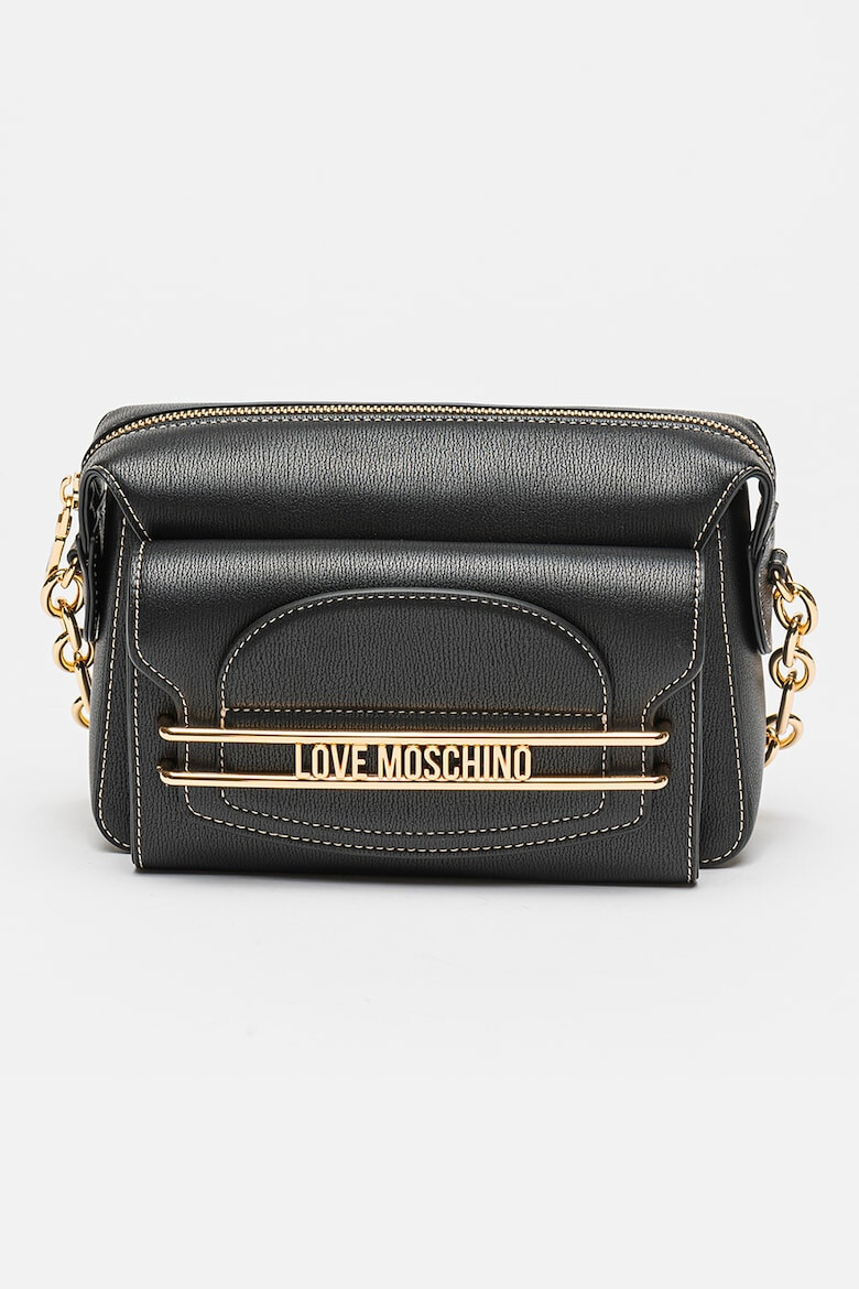 Love Moschino Geanta crossbody cu buzunar cu clapa - Pled.ro