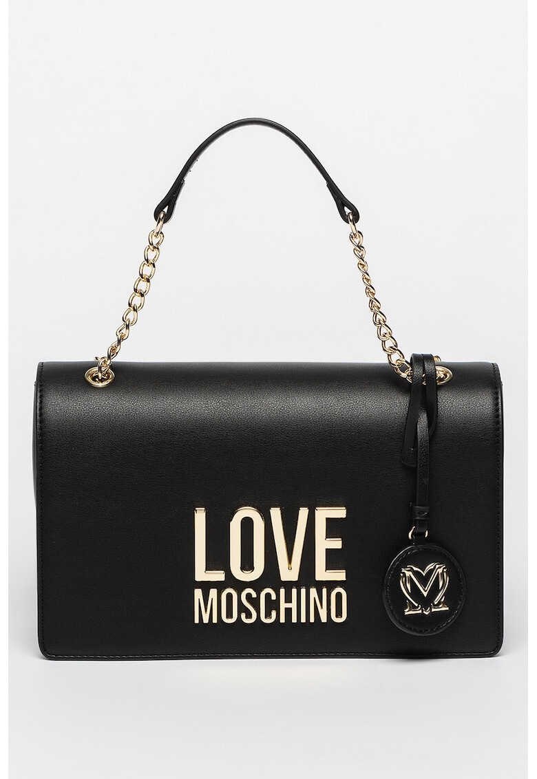 Love Moschino Geanta crossbody de piele ecologica cu logo - Pled.ro