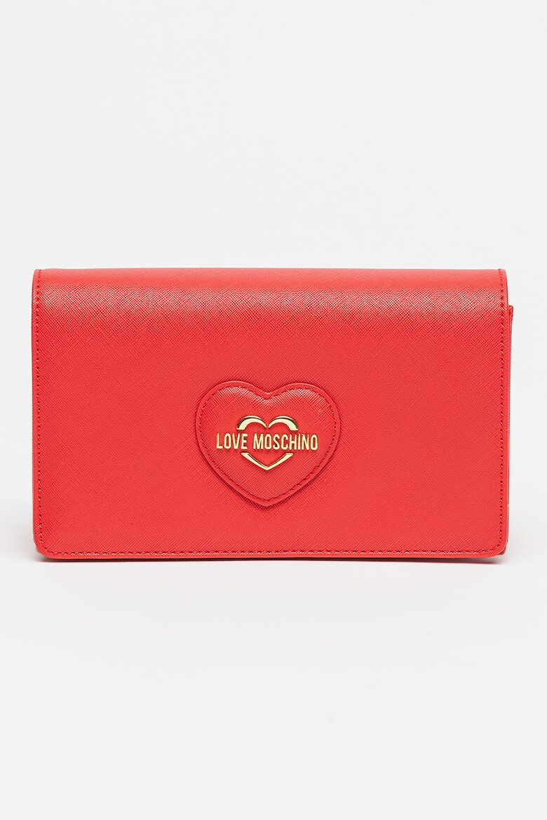 Love Moschino Geanta crossbody de piele ecologica cu logo - Pled.ro