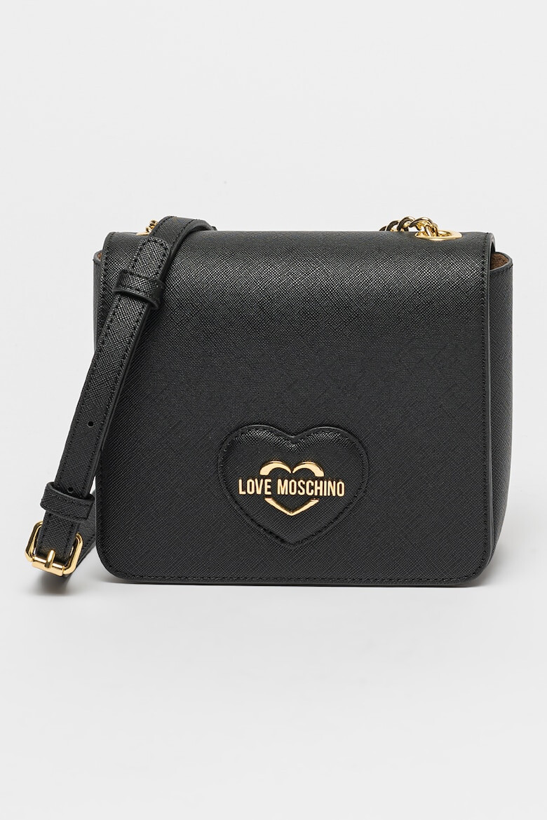 Love Moschino Geanta crossbody de piele ecologica cu logo - Pled.ro