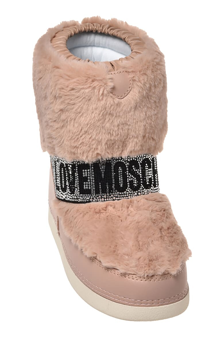 Love Moschino Ghete fara inchidere cu strasuri - Pled.ro