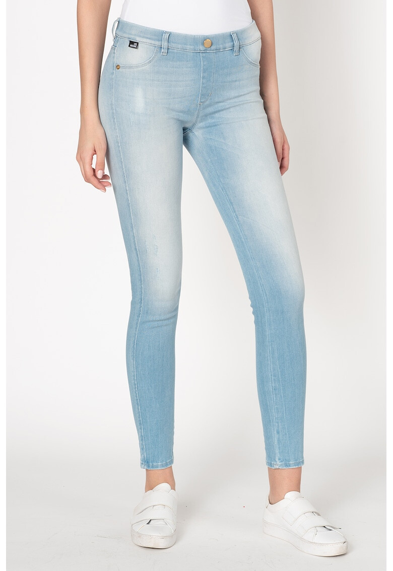 Love Moschino Jeggings cu aspect usor uzat - Pled.ro