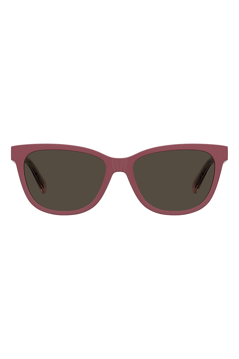 Love Moschino Ochelari de soare cat-eye cu lentile magnetice - Pled.ro