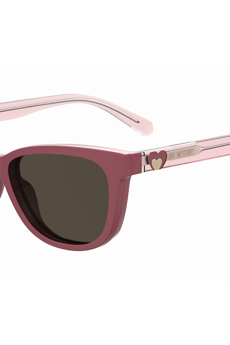 Love Moschino Ochelari de soare cat-eye cu lentile magnetice - Pled.ro