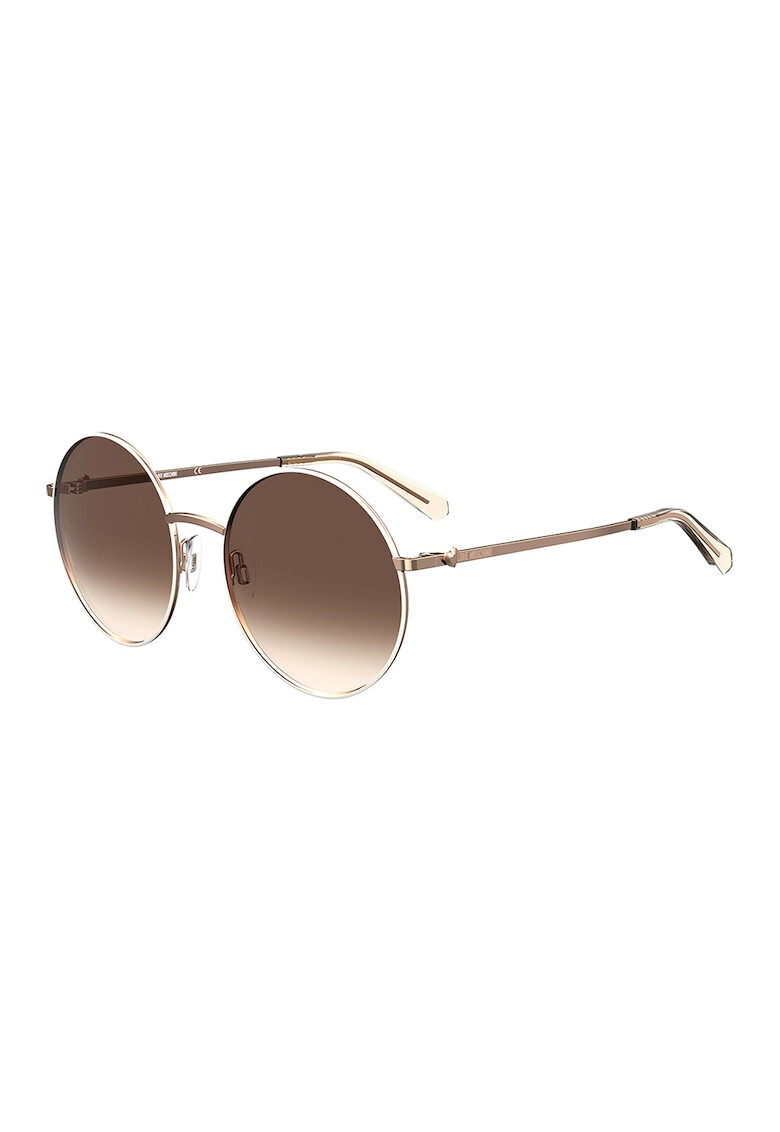 Love Moschino Ochelari de soare rotunzi cu rama metalica - Pled.ro