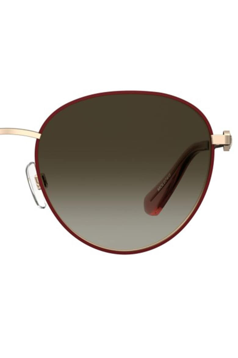 Love Moschino Ochelari de soare rotunzi cu rama metalica - Pled.ro