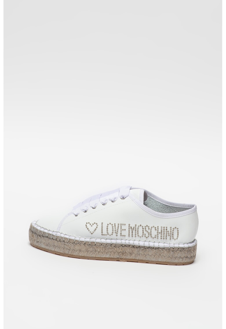 Love Moschino Pantofi sport tip espadrile de piele cu model logo - Pled.ro