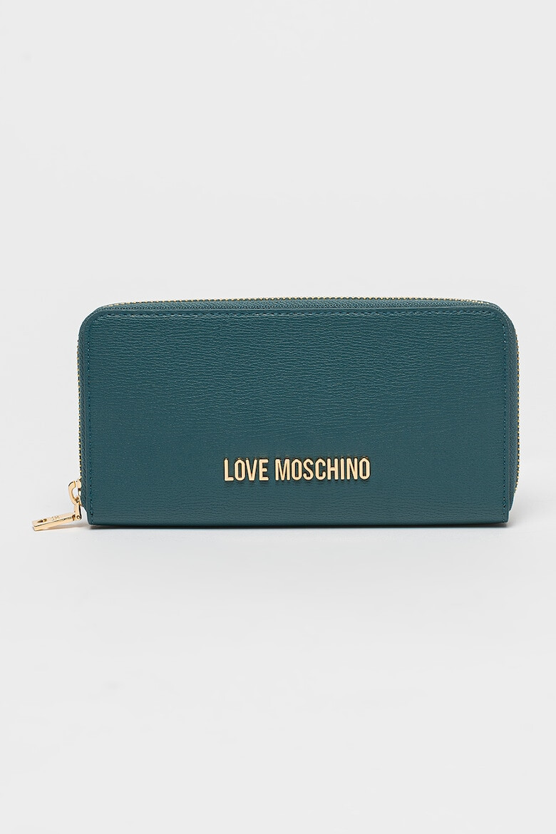 Love Moschino Portofel de piele ecologica cu logo - Pled.ro