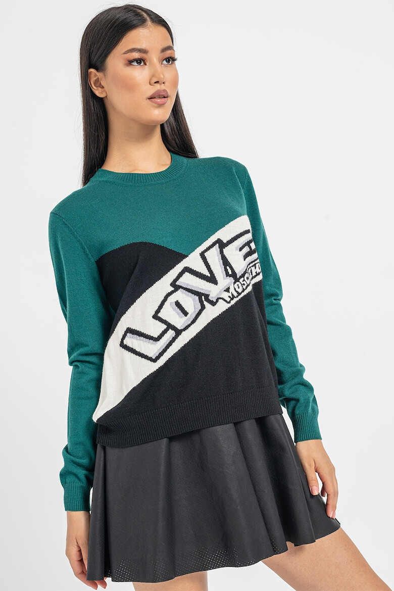 Love Moschino Pulover cu model logo - Pled.ro