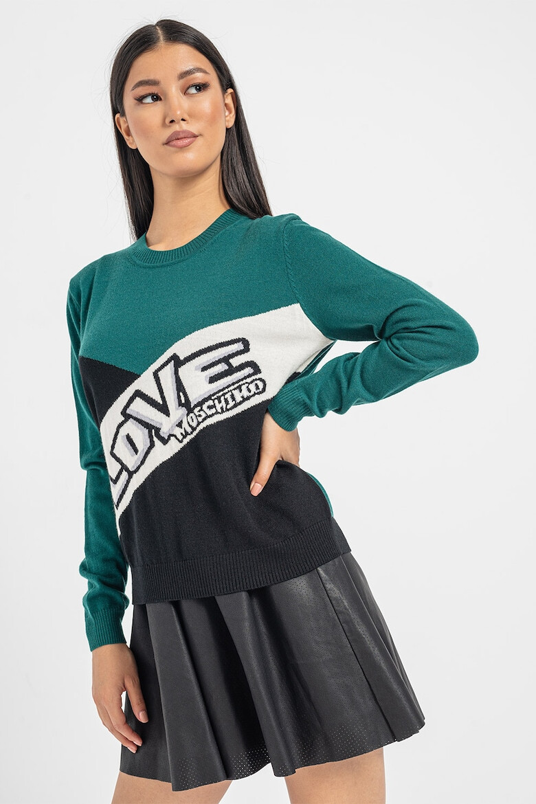 Love Moschino Pulover cu model logo - Pled.ro