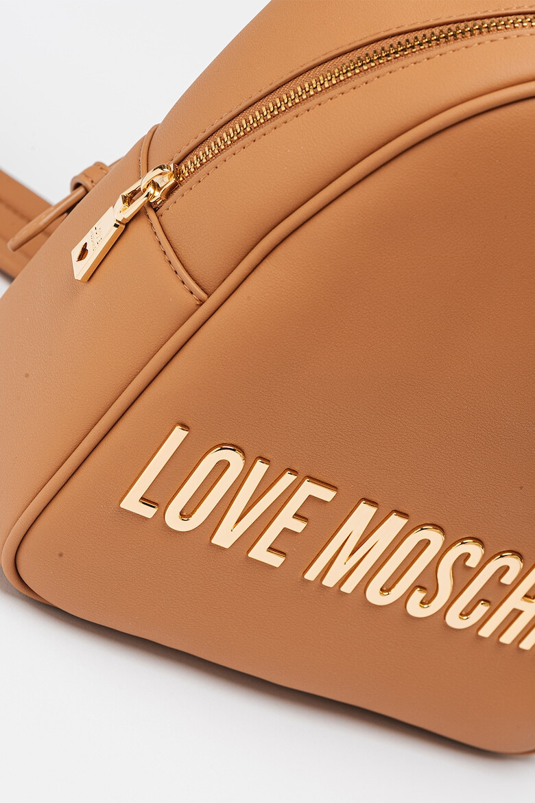 Love Moschino Rucsac cu fermoar si logo metalic - Pled.ro