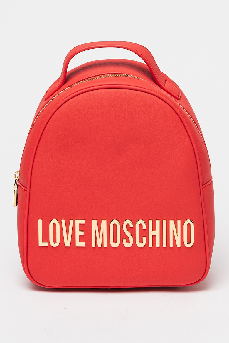 Love Moschino Rucsac cu fermoar si logo metalic - Pled.ro