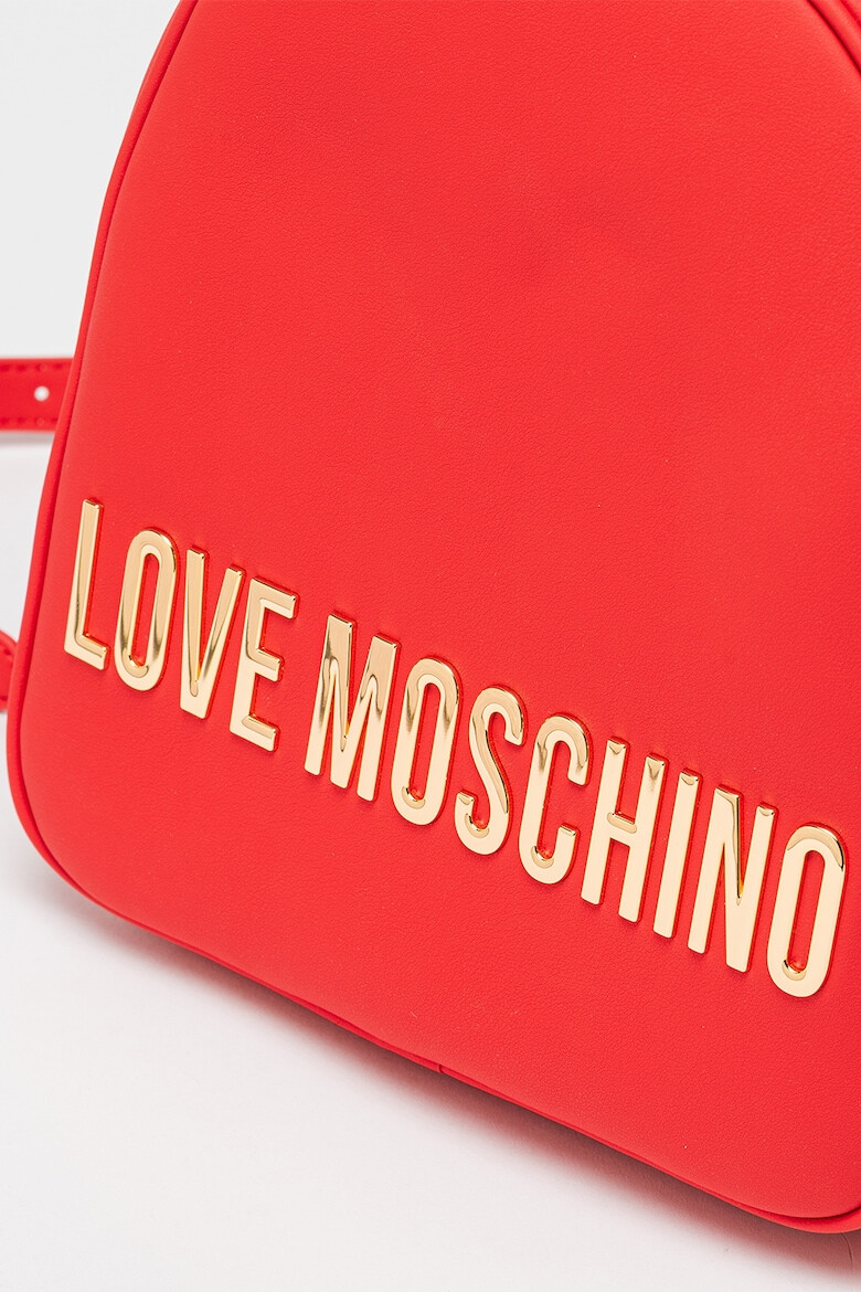 Love Moschino Rucsac cu fermoar si logo metalic - Pled.ro