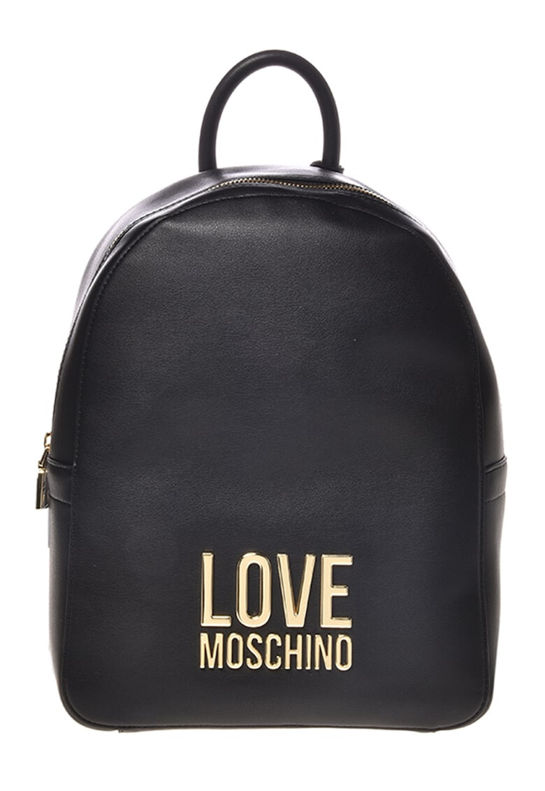 Love Moschino Rucsac de piele ecologica cu aplicatie logo metalica - Pled.ro