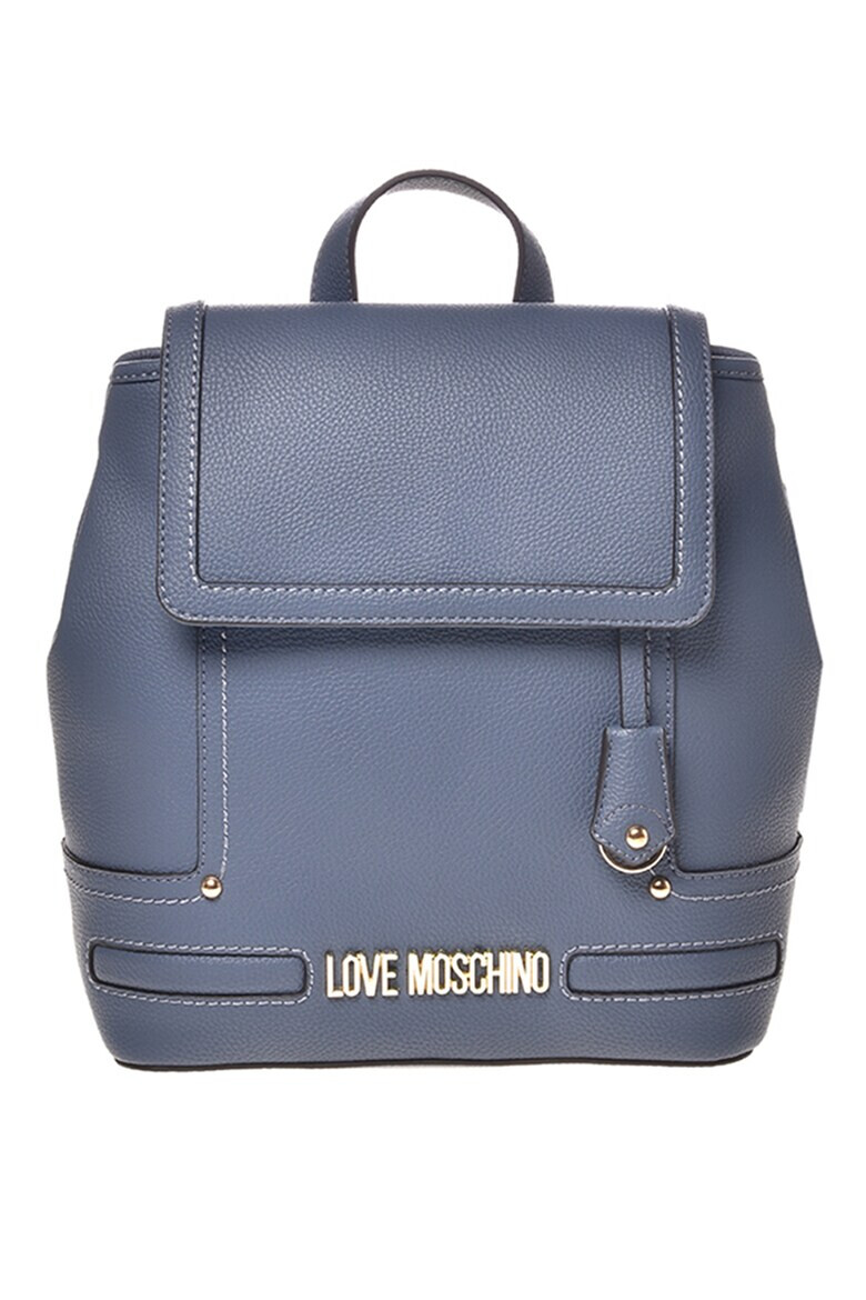 Love Moschino Rucsac de piele ecologica cu aplicatie logo metalica - Pled.ro