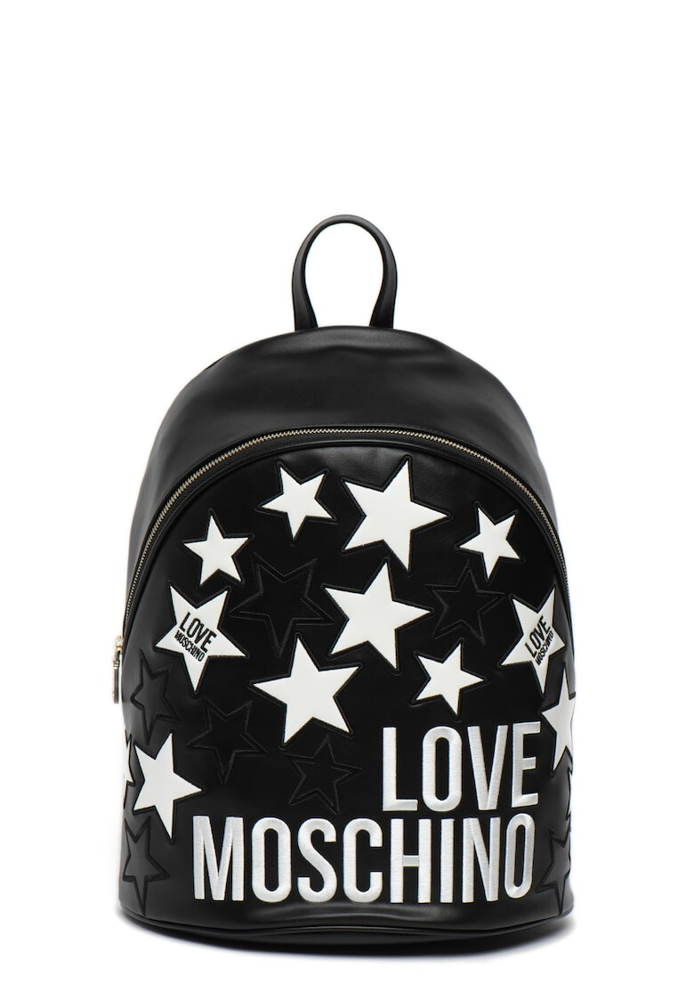 Love Moschino Rucsac de piele ecologica cu logo - Pled.ro