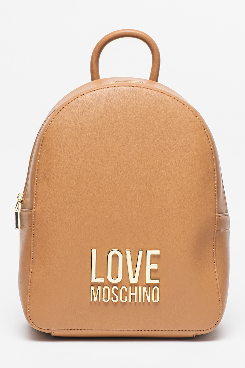 Love Moschino Rucsac de piele ecologica cu logo metalic - Pled.ro