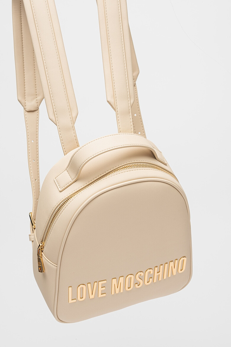 Love Moschino Rucsac de piele ecologica cu logo metalic - Pled.ro