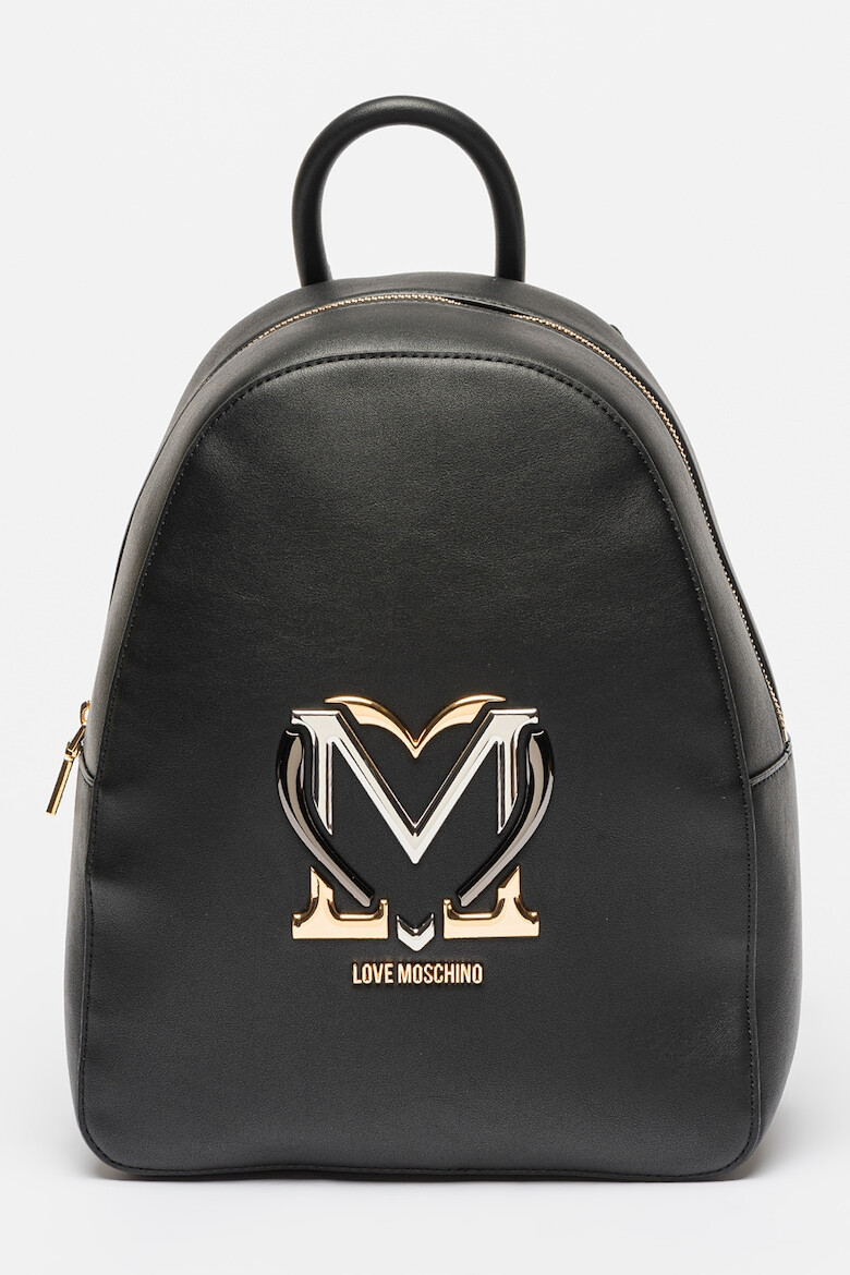 Love Moschino Rucsac de piele ecologica cu logo metalic - Pled.ro