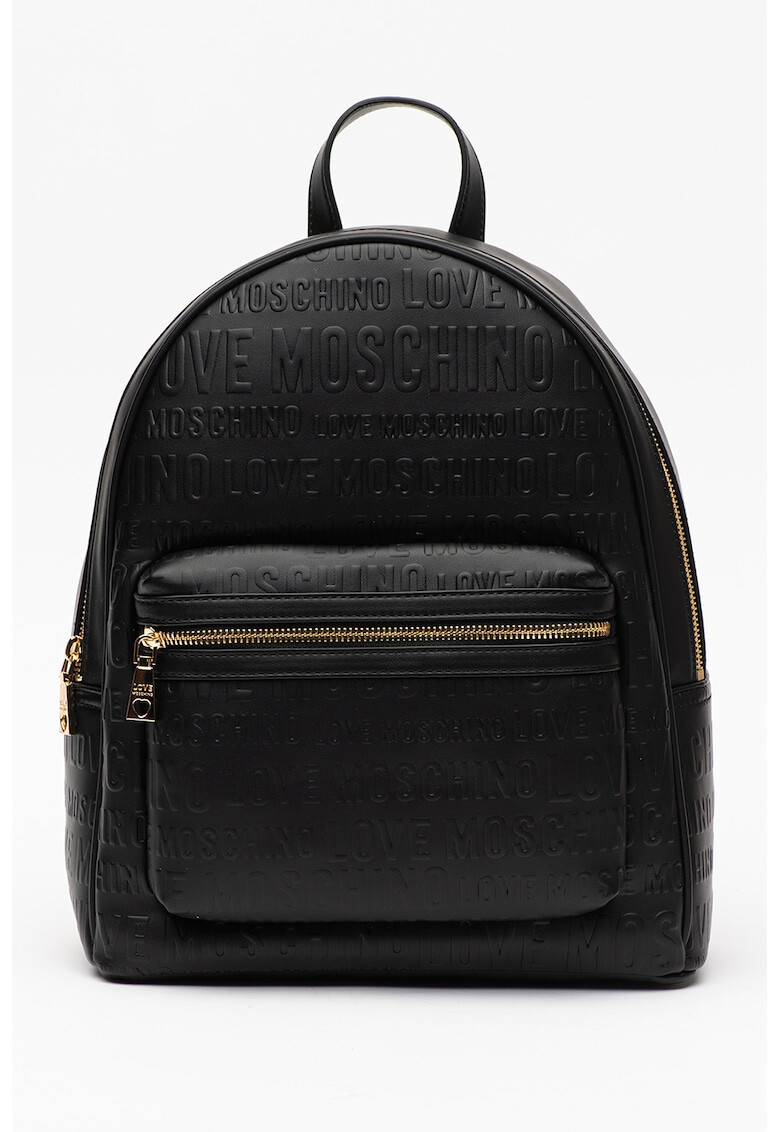 Love Moschino Rucsac de piele ecologica cu model logo - Pled.ro